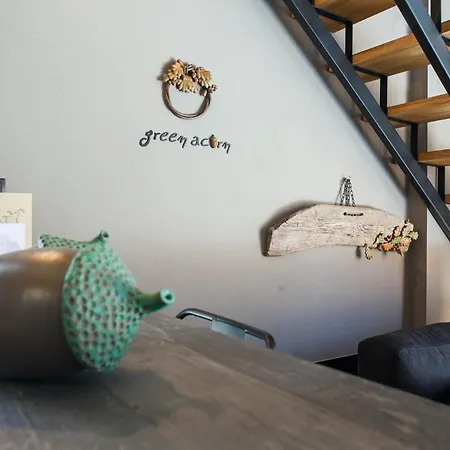 Acorn's Houses, Gray And Acorn