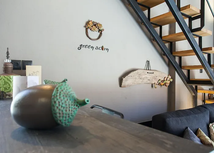 Acorn's Houses, Gray And Acorn